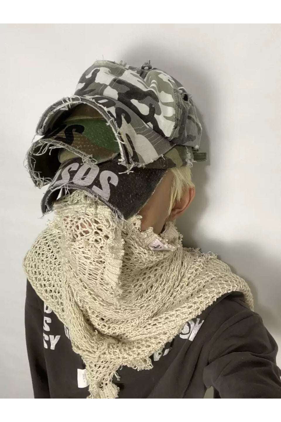 2024 Washed Distressed Camo Cap