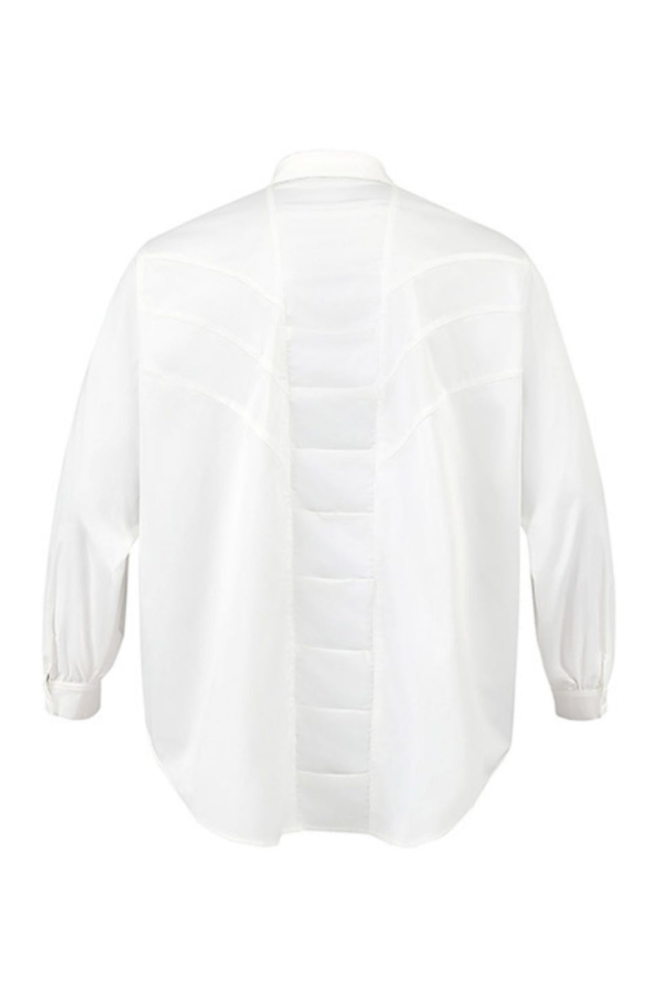 3D Skeleton Oversize White Shirt