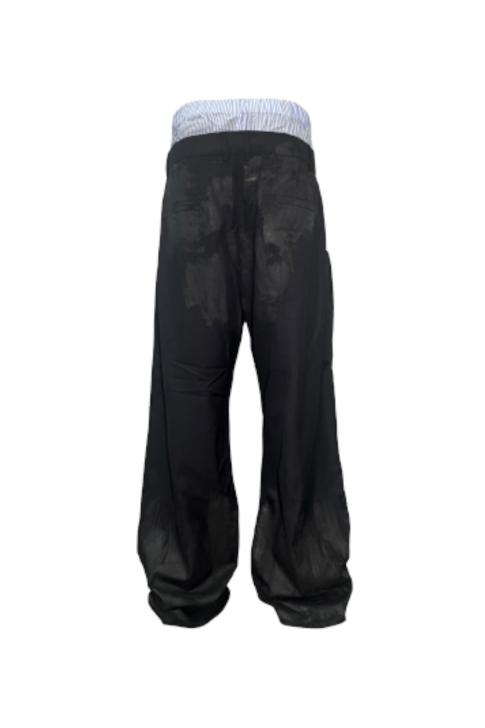 3MAN0N Mud Dyed Dress Pants