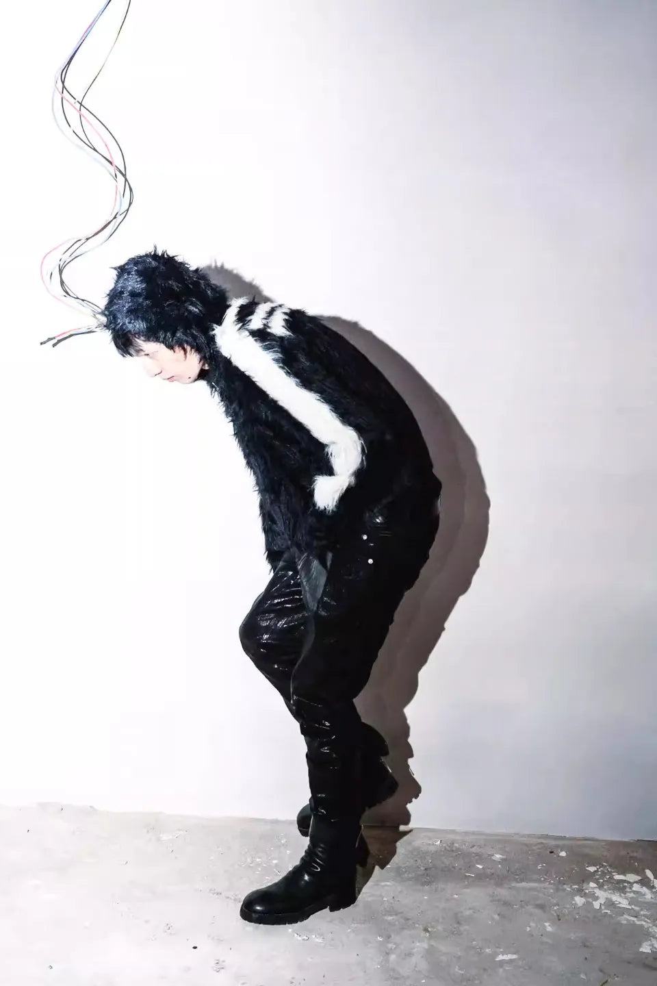 3MANON III Fur Hoodie