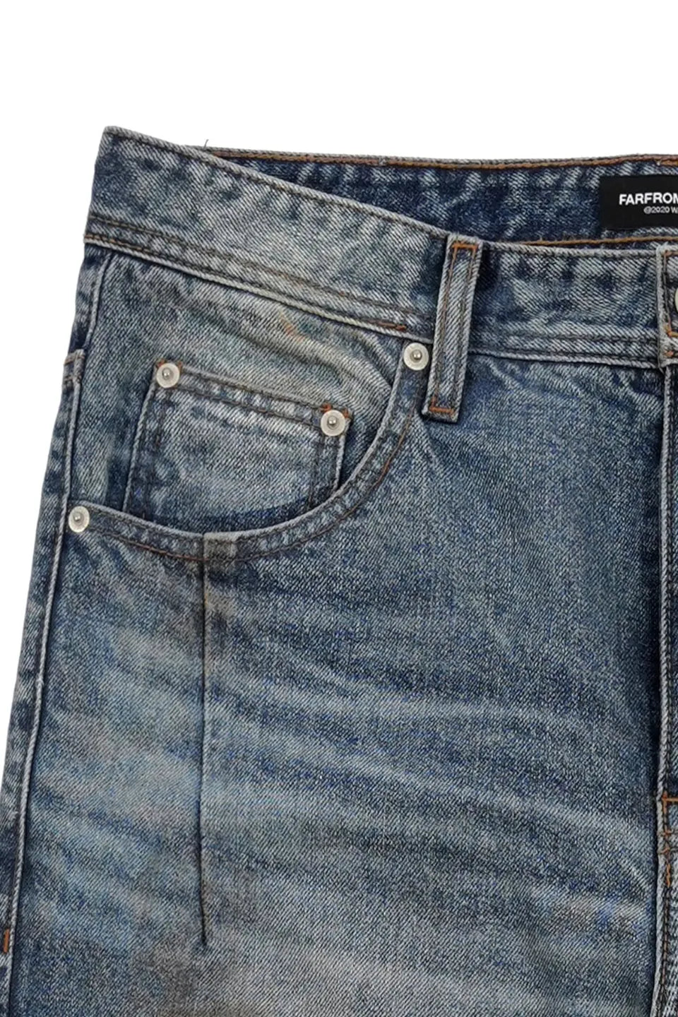Aged Flare Jeans