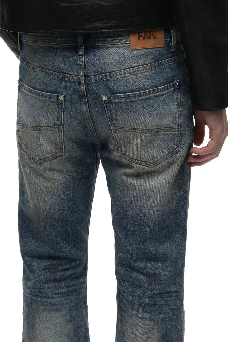 Aged Flare Jeans