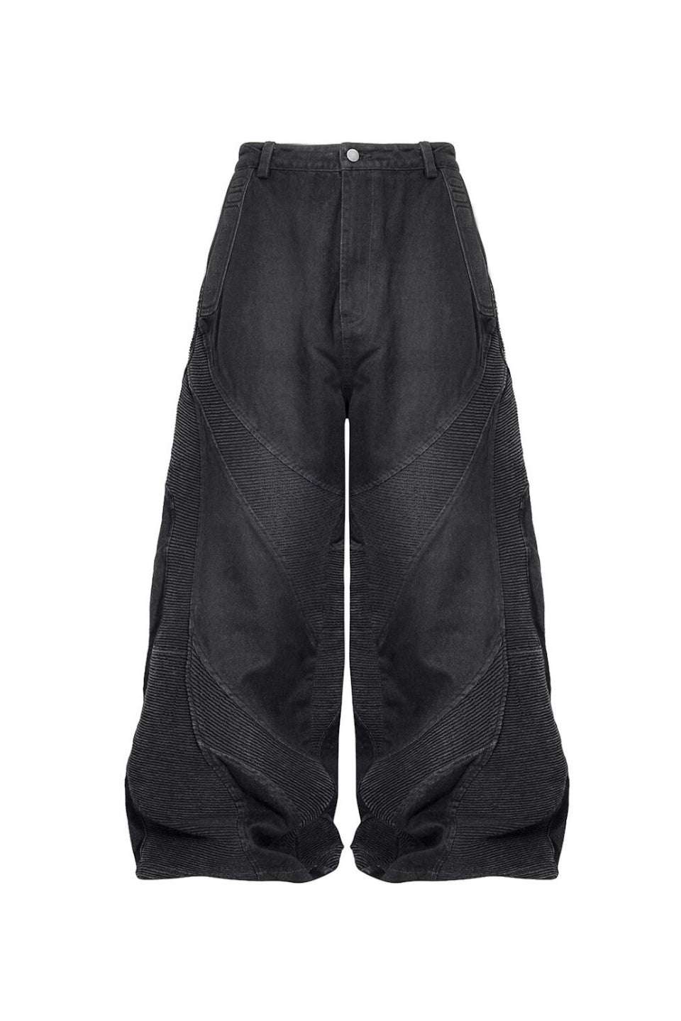 Alien Bone Wave Baggy Jeans
