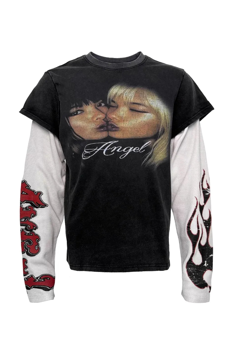 PCCVISION | Angel Layered LS Tee レイヤード ロンT