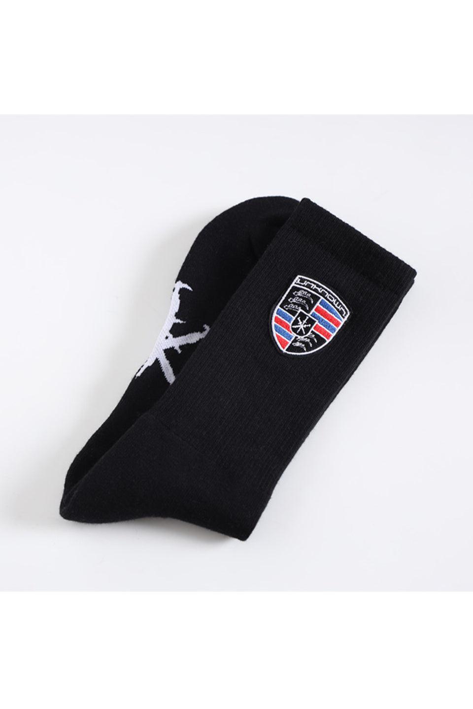 Badge Jacquard Socks