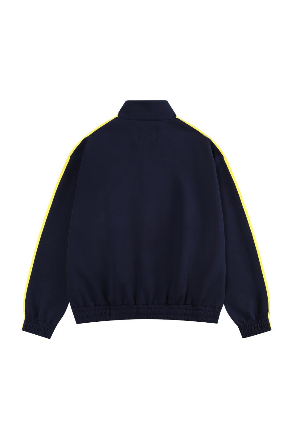 Baggy Fit UN Stripe Track Jacket
