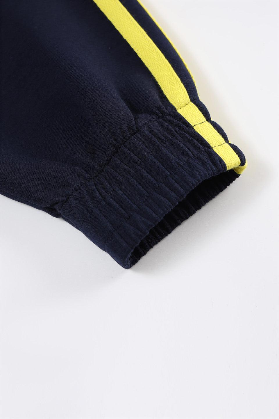 Baggy Fit UN Stripe Track Jacket