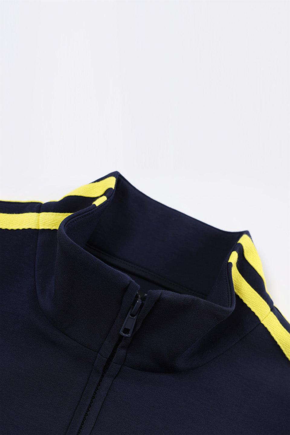 Baggy Fit UN Stripe Track Jacket