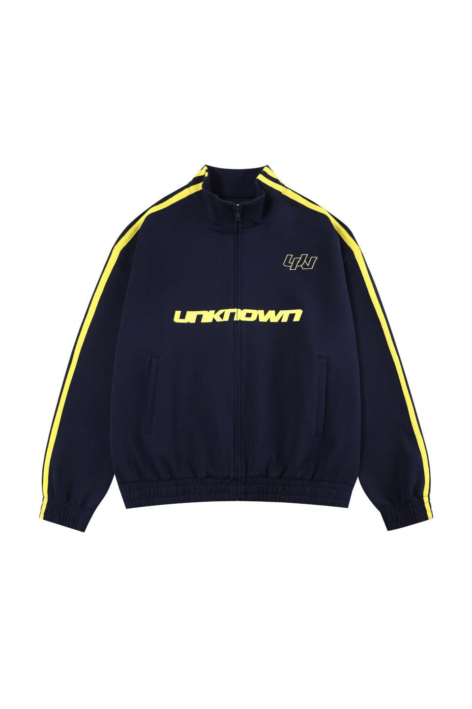 Baggy Fit UN Stripe Track Jacket