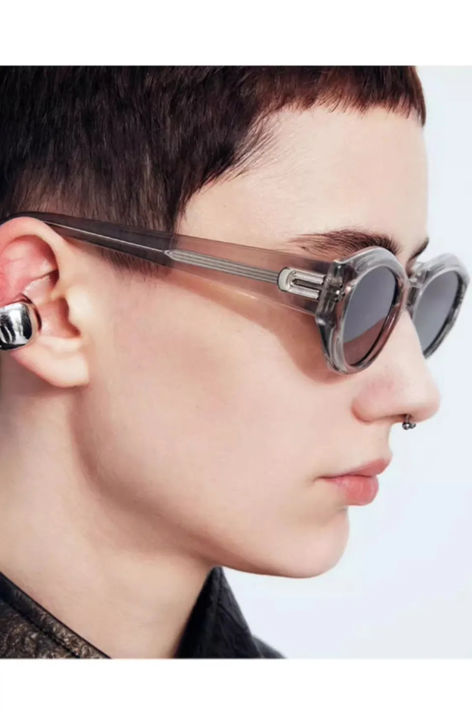 Block Oval Sunglasses