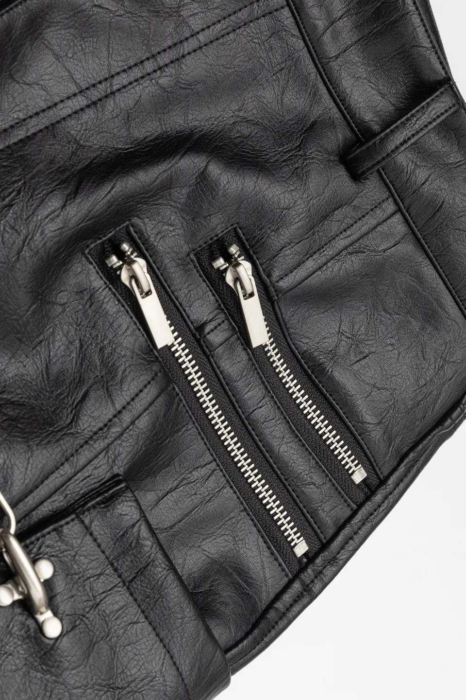 Bullet Flare Leather Pants