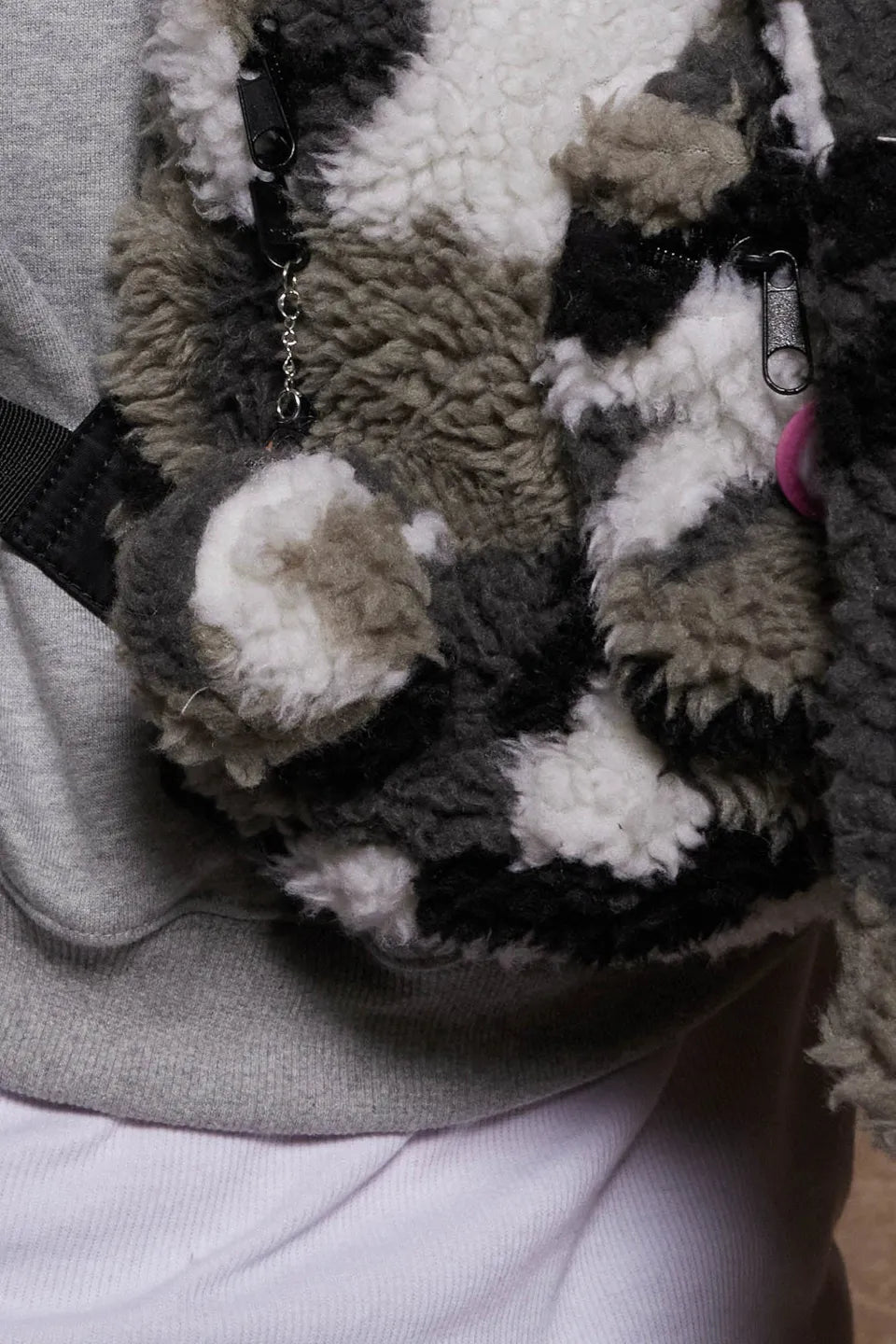 Bunny Ear Plush Backpack