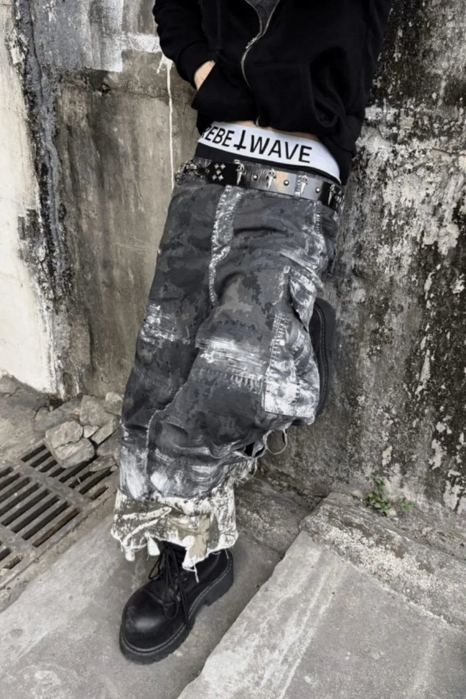 Camouflage Cargo Jorts
