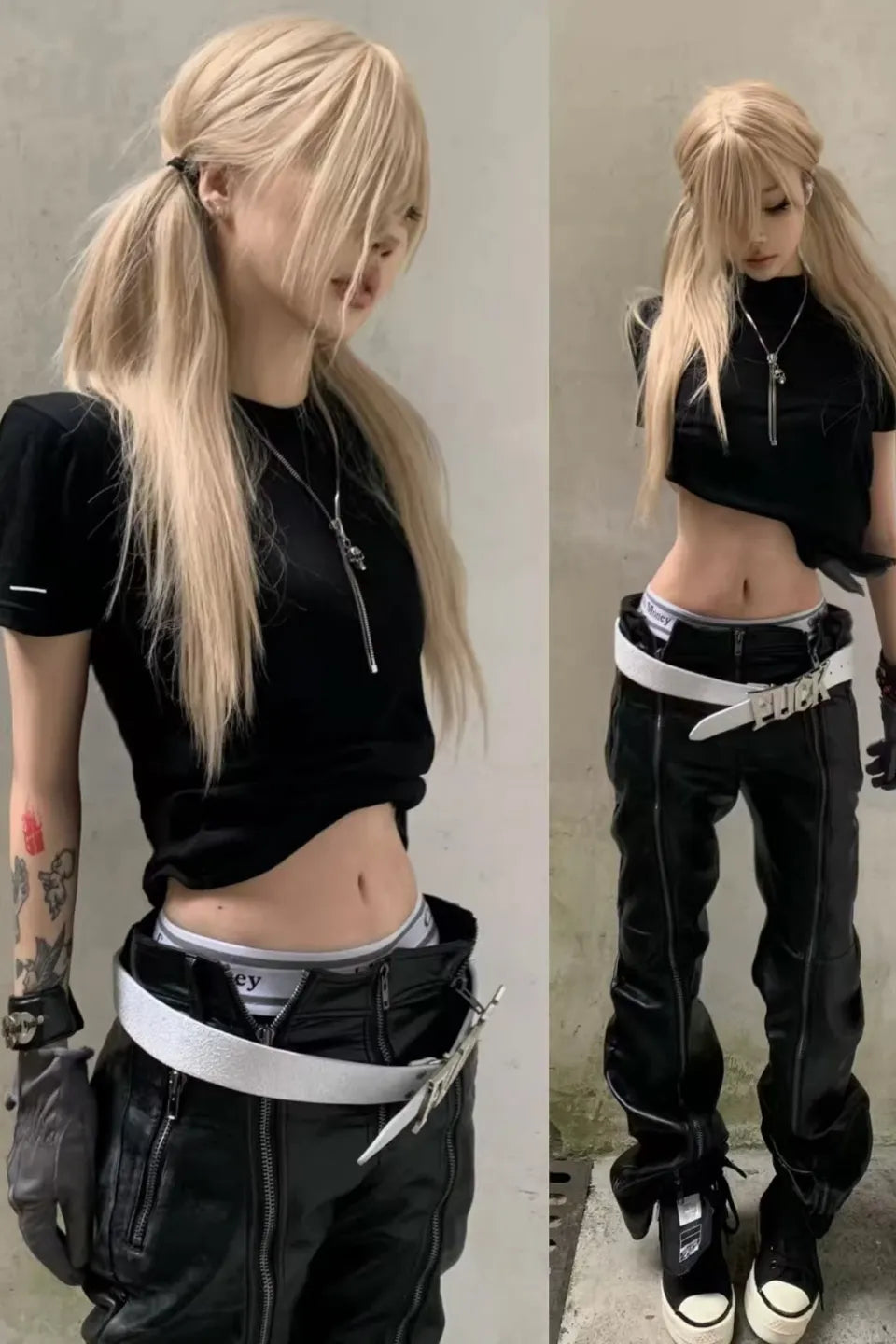 Classic Fit Embroidered Cuff T-shirt