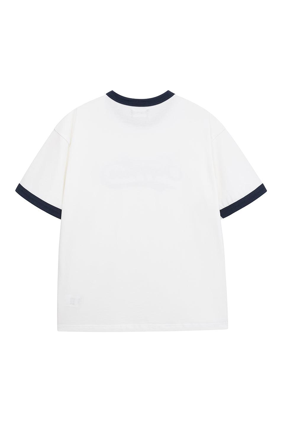 Coca Logo Ringer Tee