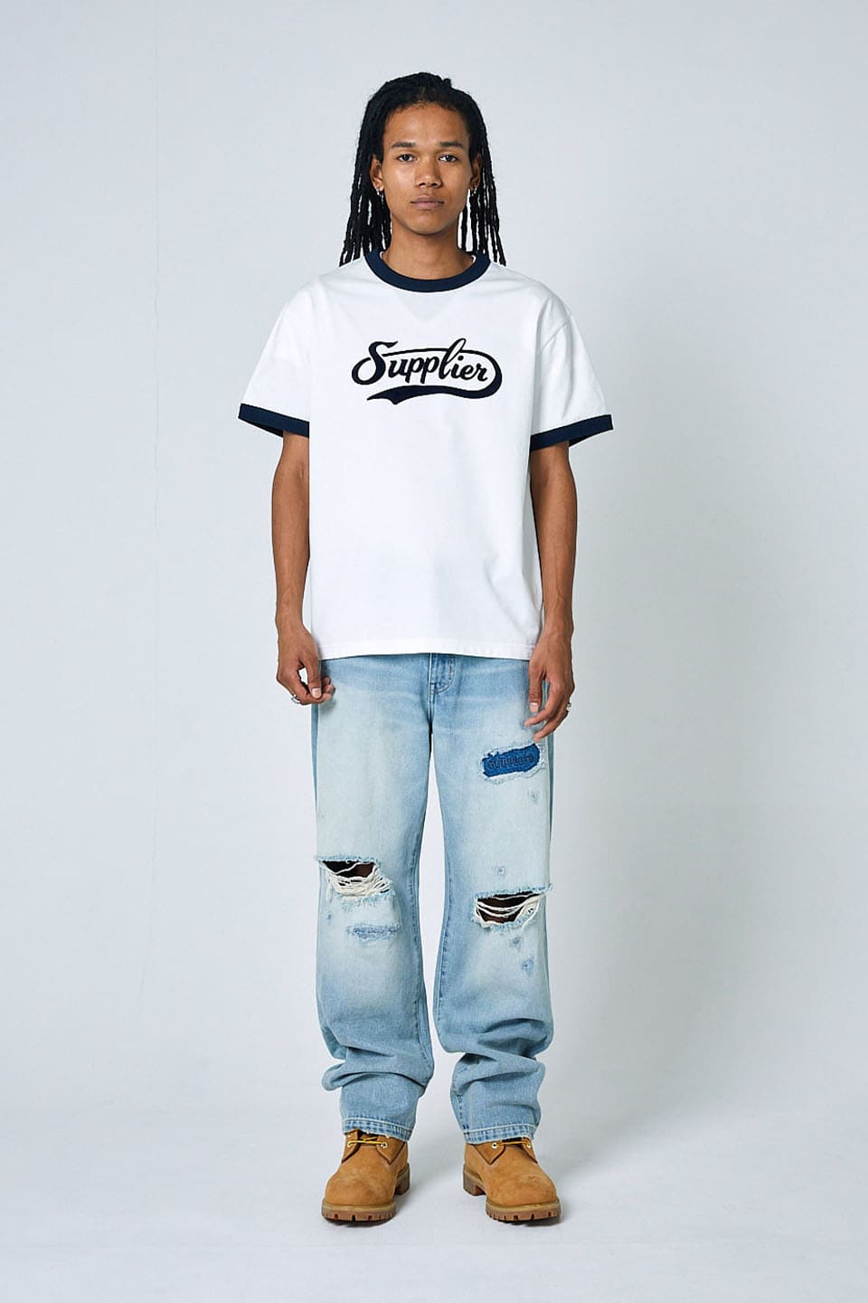 Coca Logo Ringer Tee