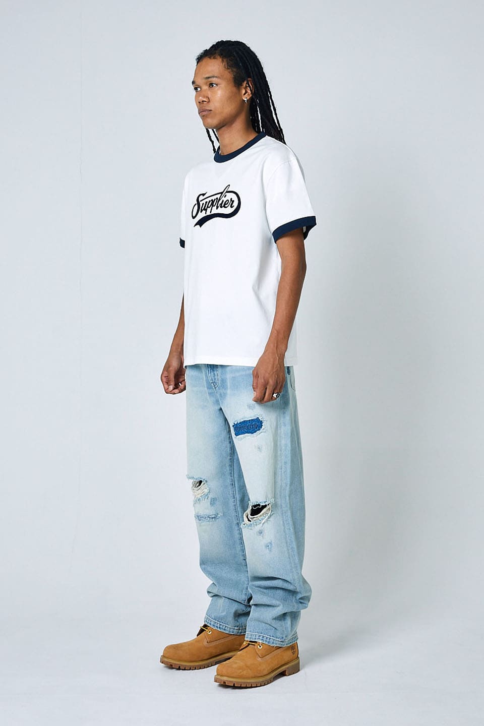 Coca Logo Ringer Tee