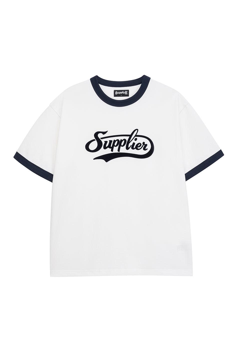 Coca Logo Ringer Tee