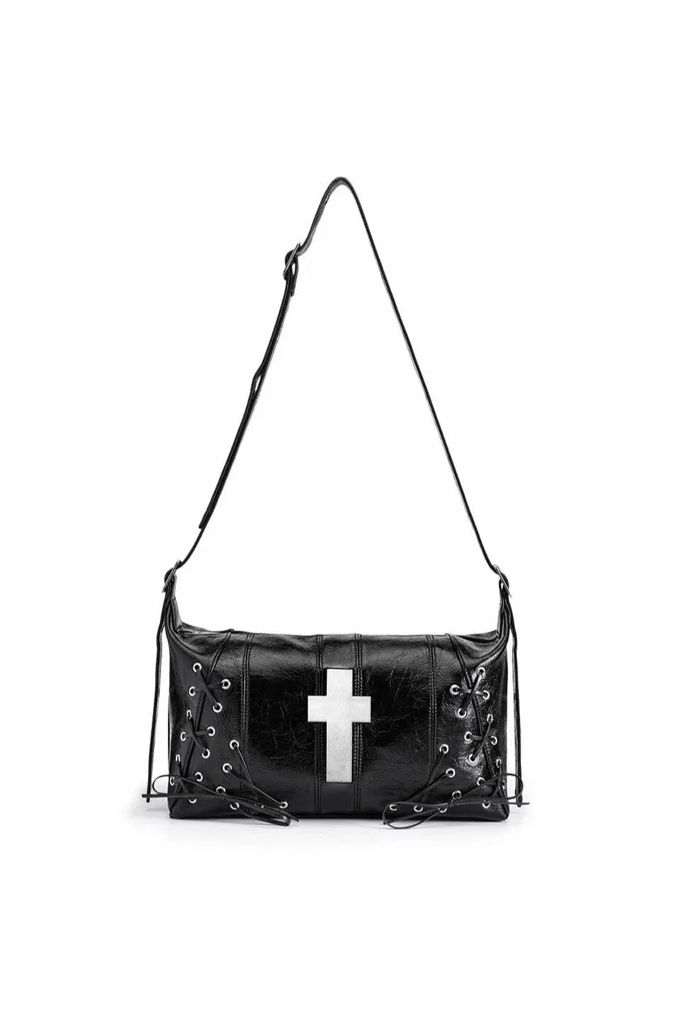 REBEL WAVE | Cross Lace Up Shoulder Bag レースアップバッグ REBEL WAVE | Cross Lace Up Shoulder Bag レースアップバッグ