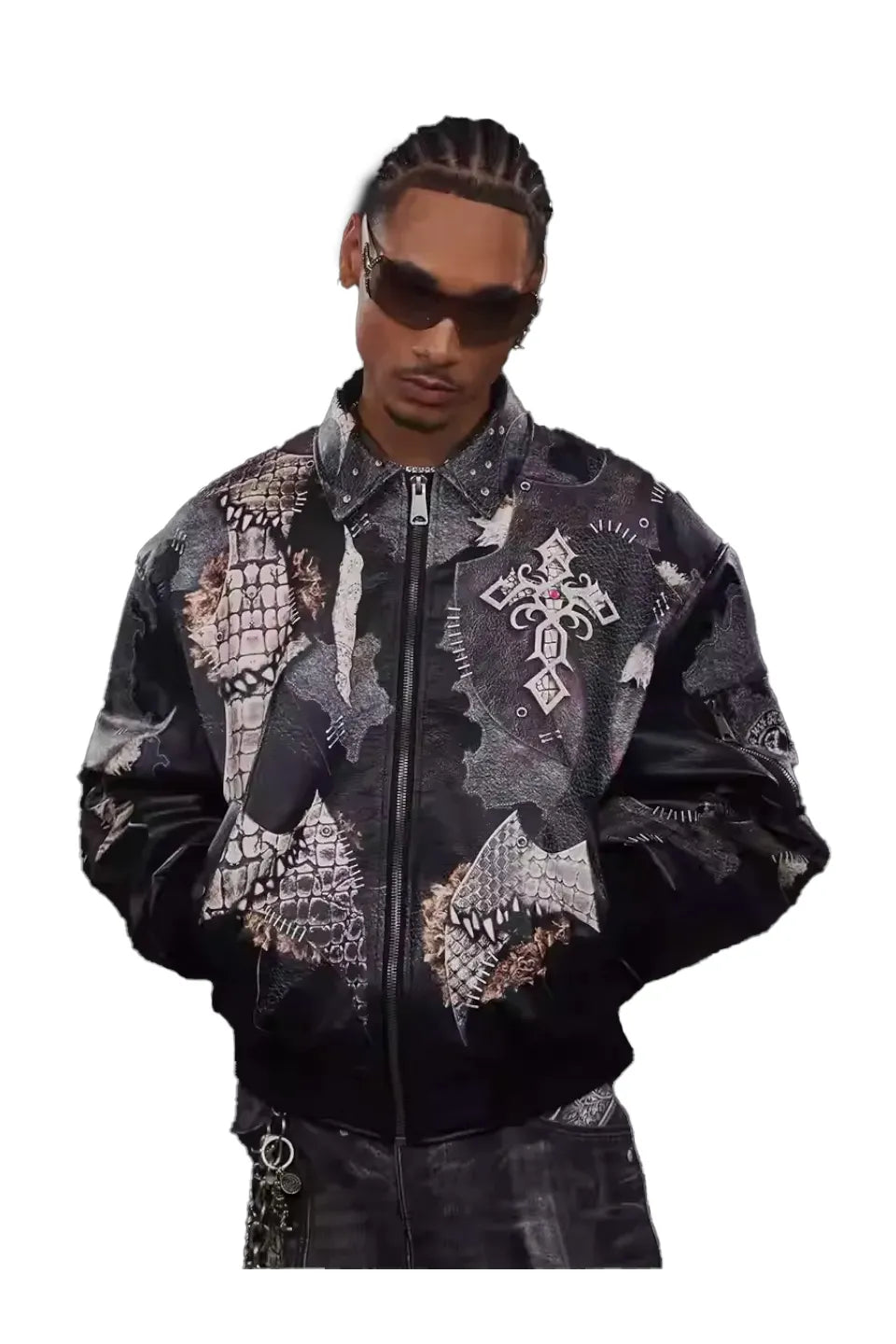 DND4DES ディーエヌディーフォーデス｜Cross Spliced Pythonskin Faux