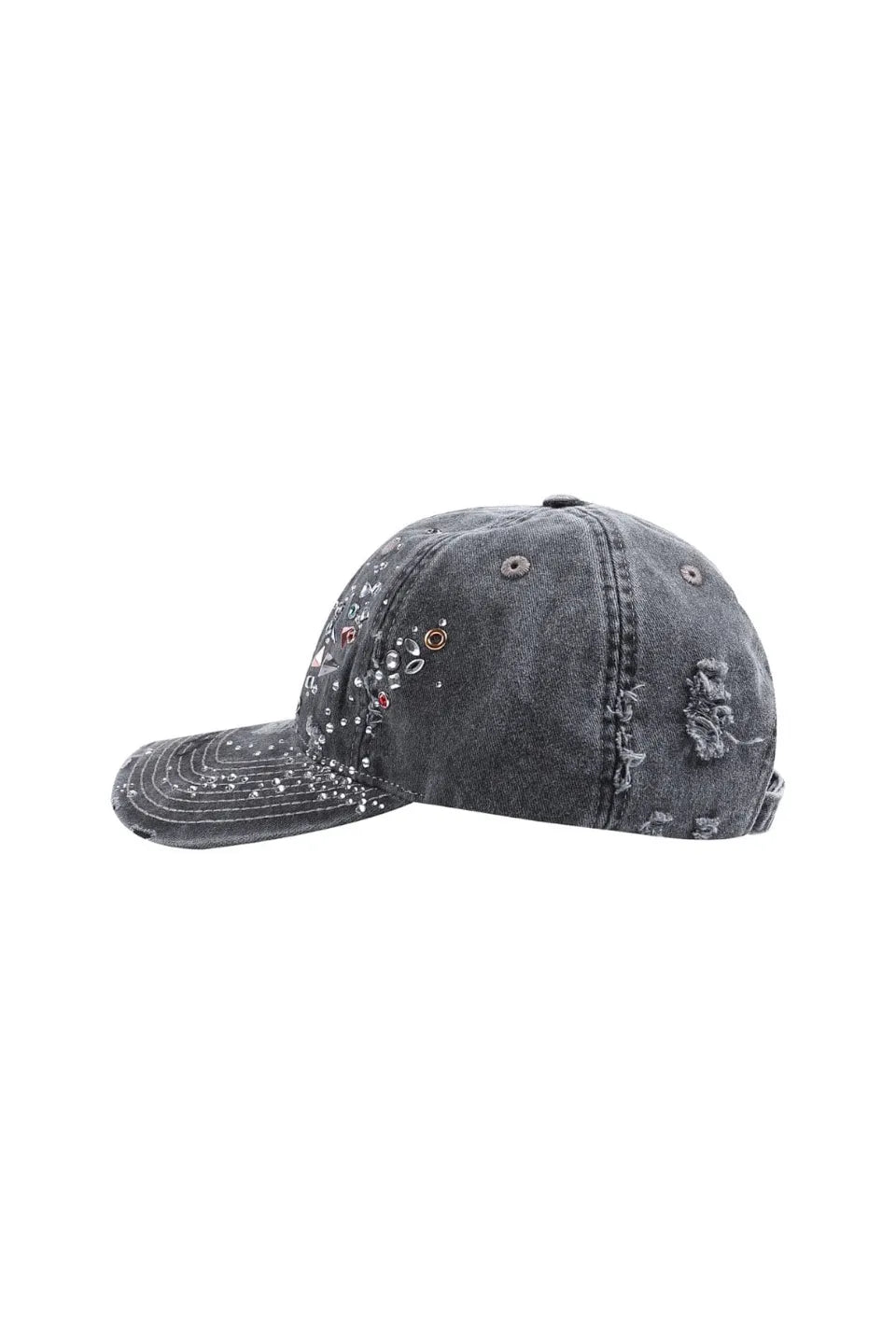 Crystallized Distressed Cap
