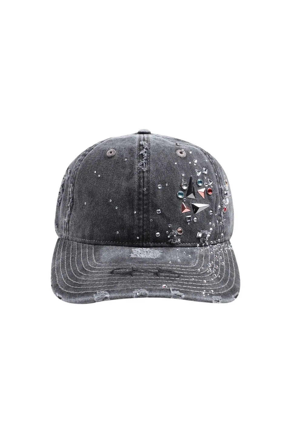 Crystallized Distressed Cap