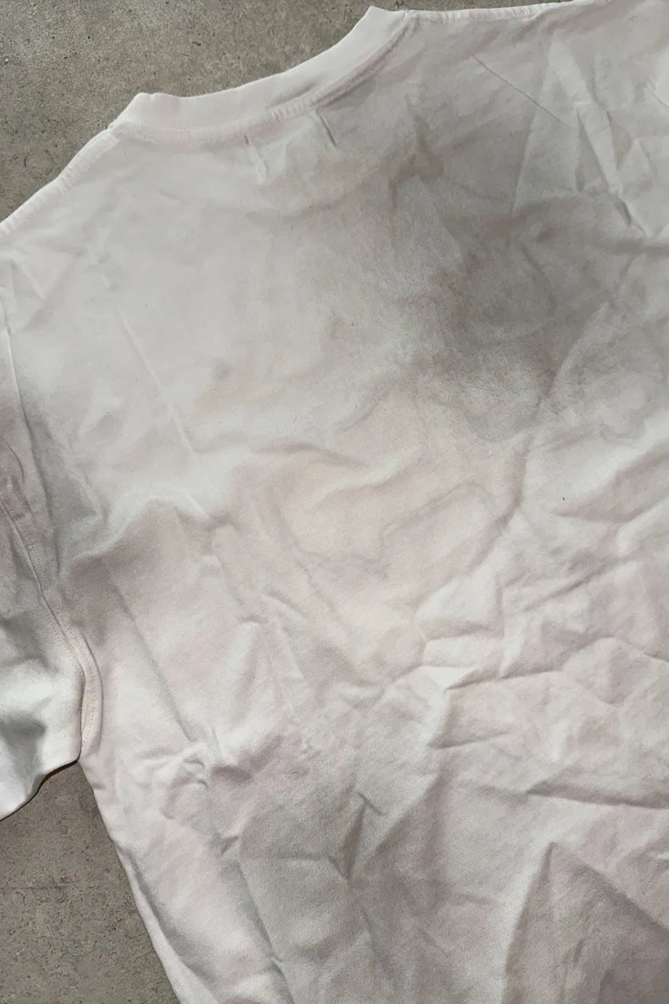 Deconstructed Cross Grimy Paint T-shirt
