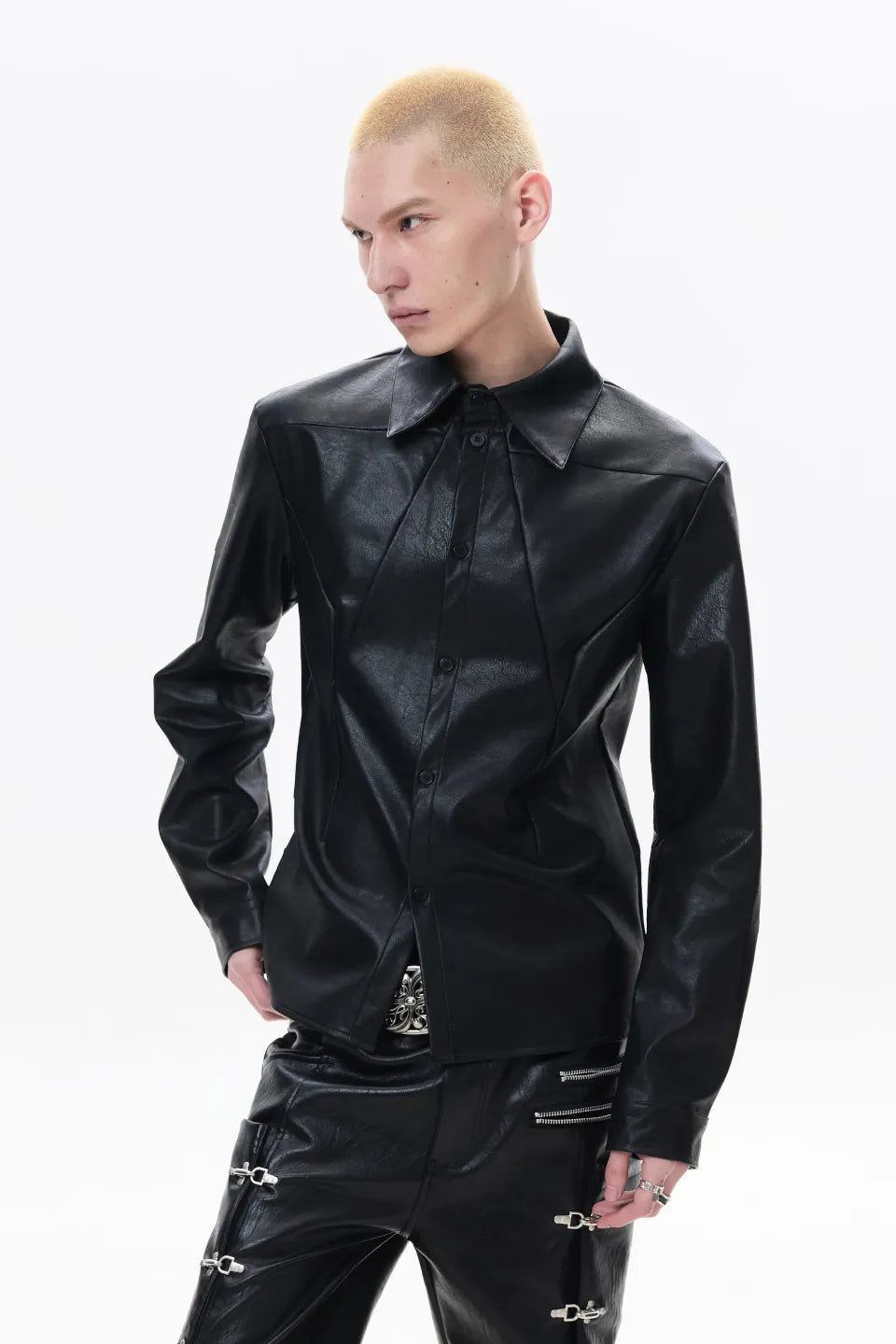 Deconstructed Waisted Shirt