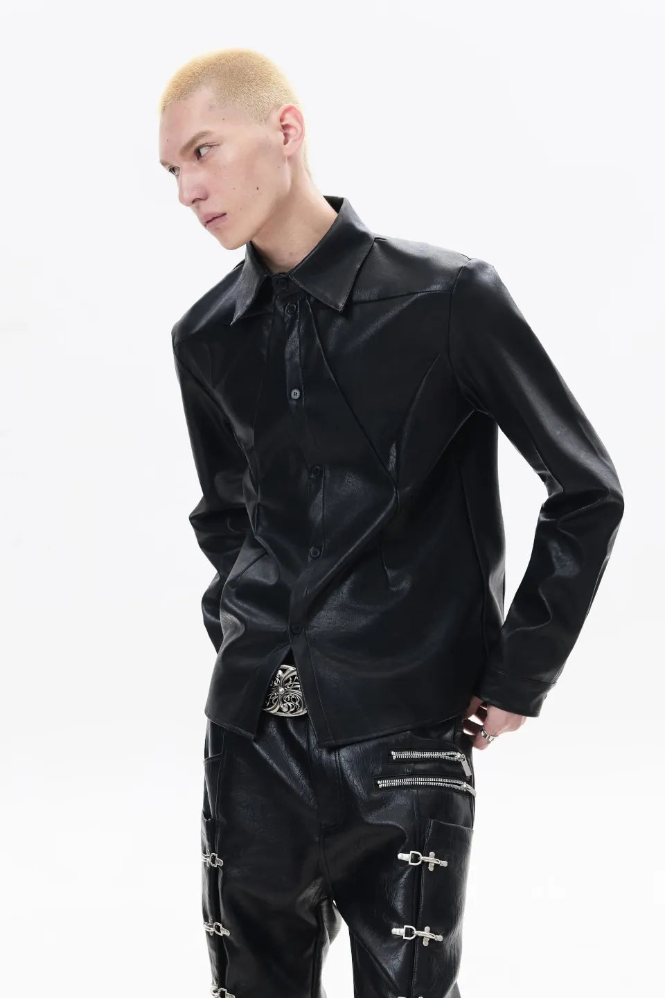 Deconstructed Waisted Shirt