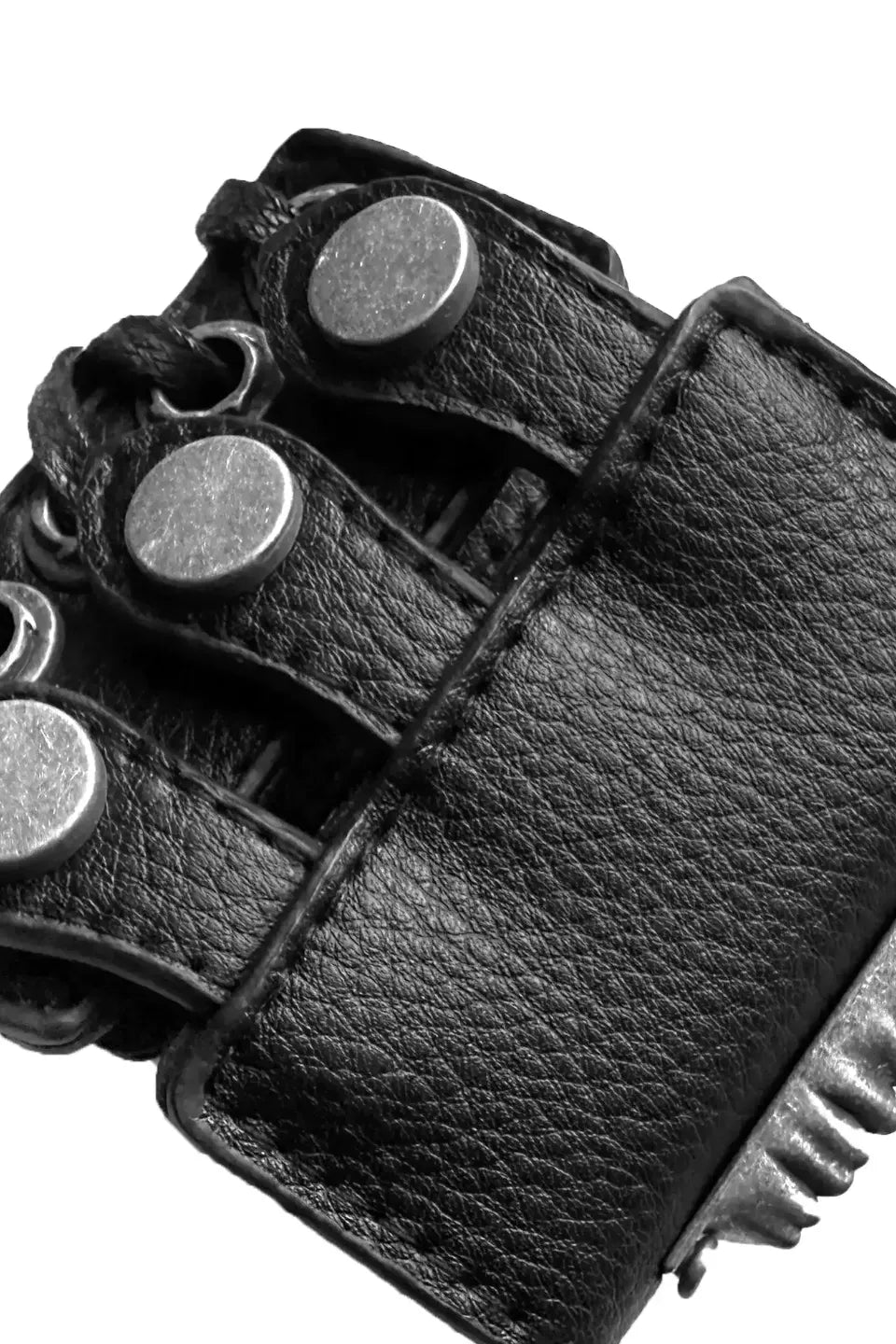 Dentistry Hardware Leather Bracelet