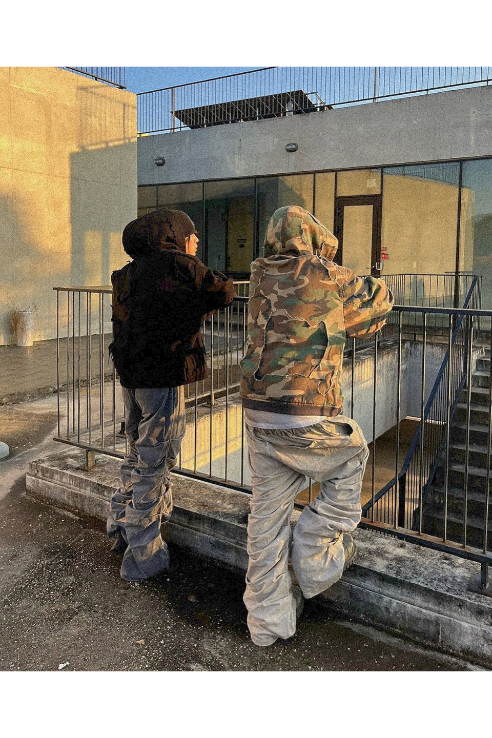 Destroyed Volume Bomber Jacket