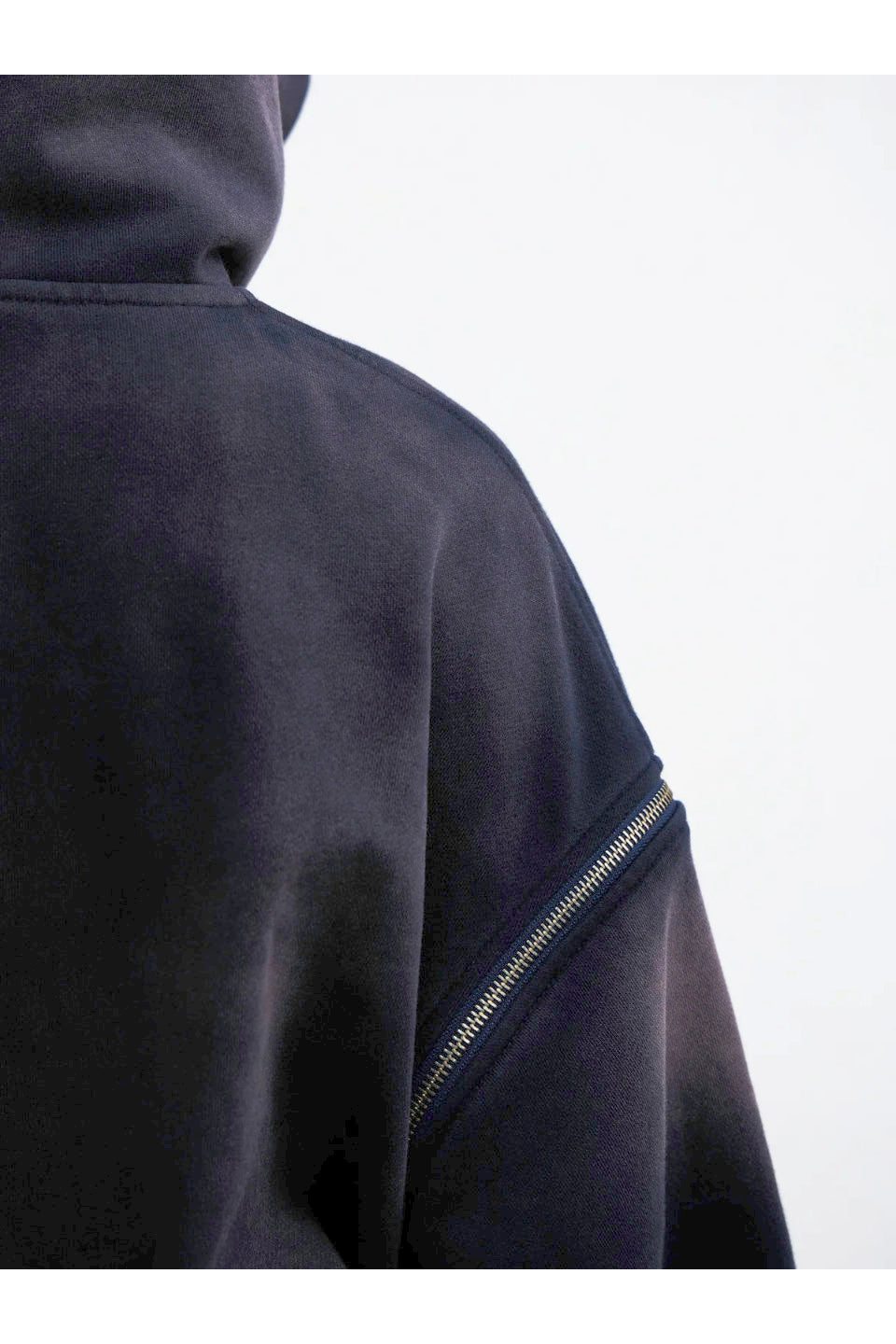 Detachable Embroidered Hoodie