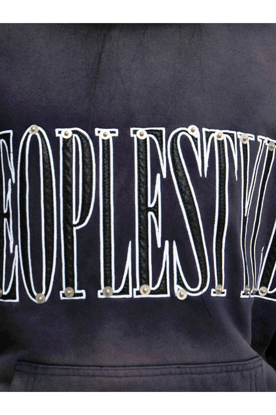 Detachable Embroidered Hoodie