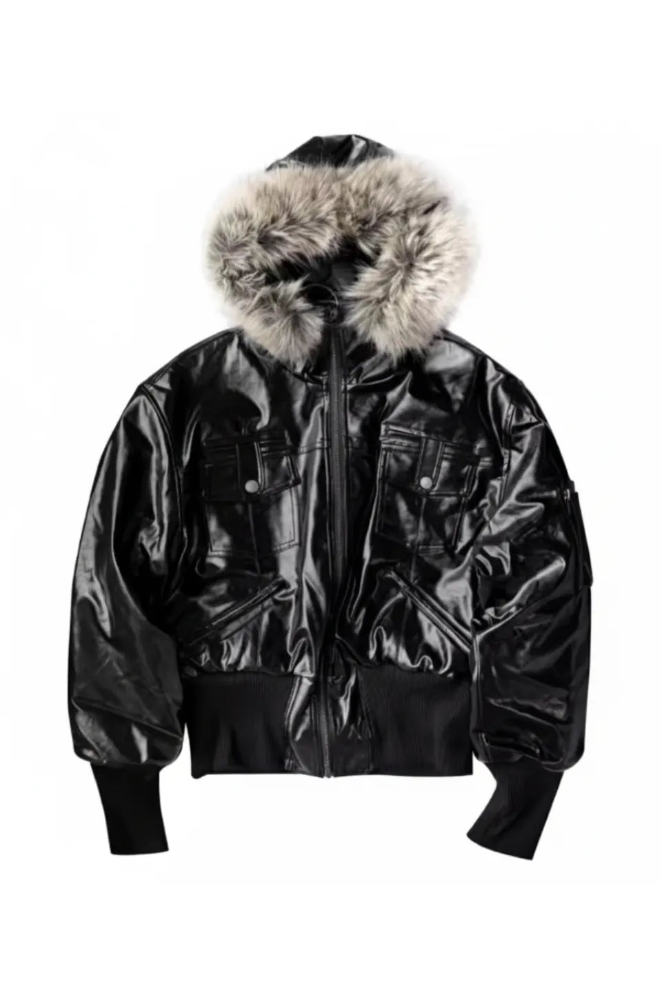 GOJOYJINNI | Detachable Fur Collar N3B Jacket ミリタリージャケット