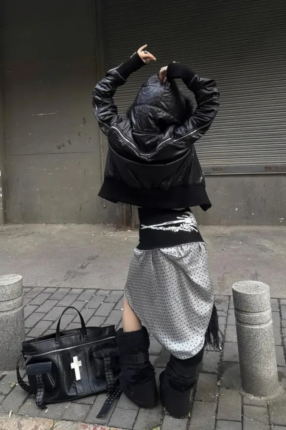 Detachable Fur Hooded Zip Jacket