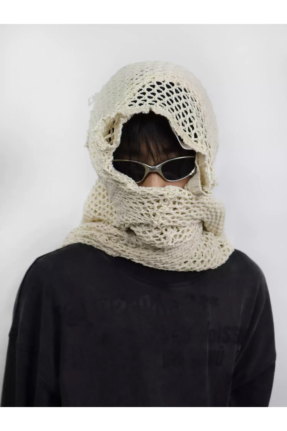 Distressed Knit Sweater