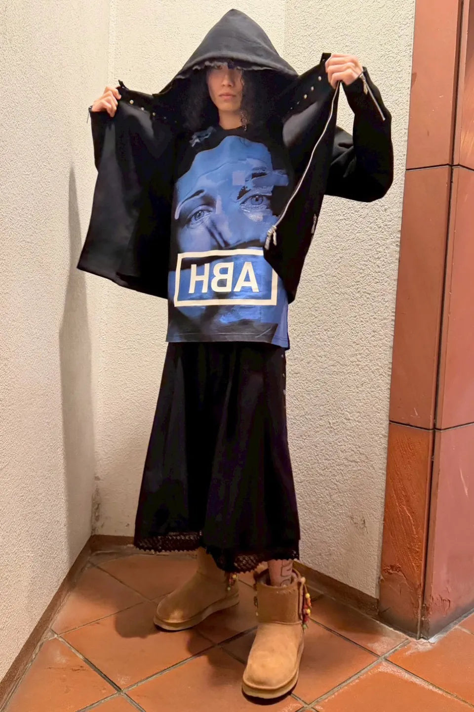 Double Belt Studs Shorts