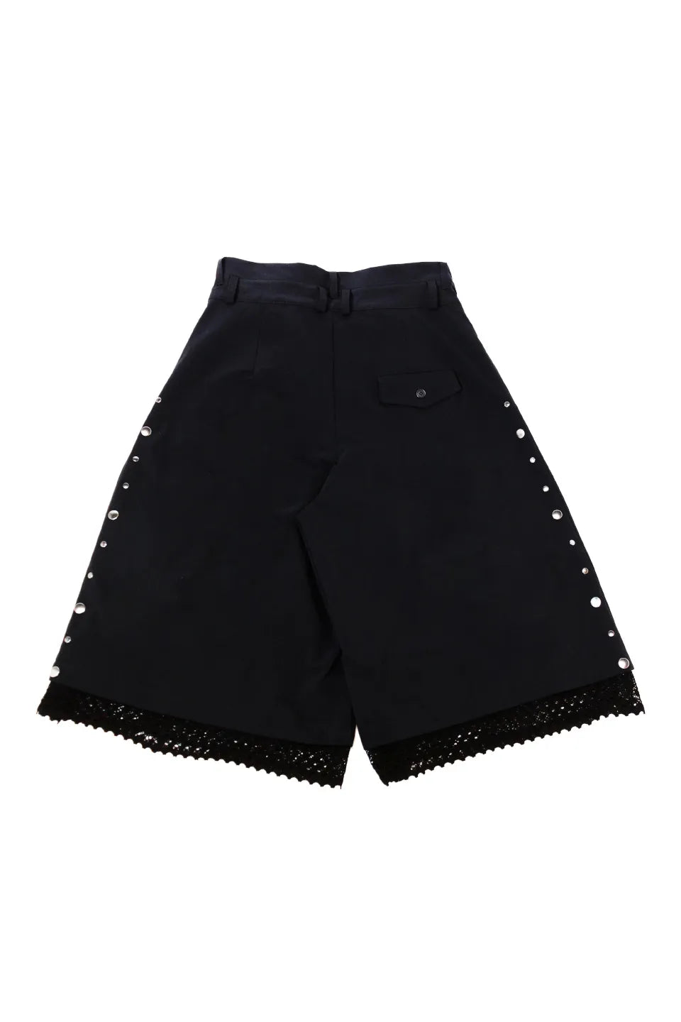 Double Belt Studs Shorts
