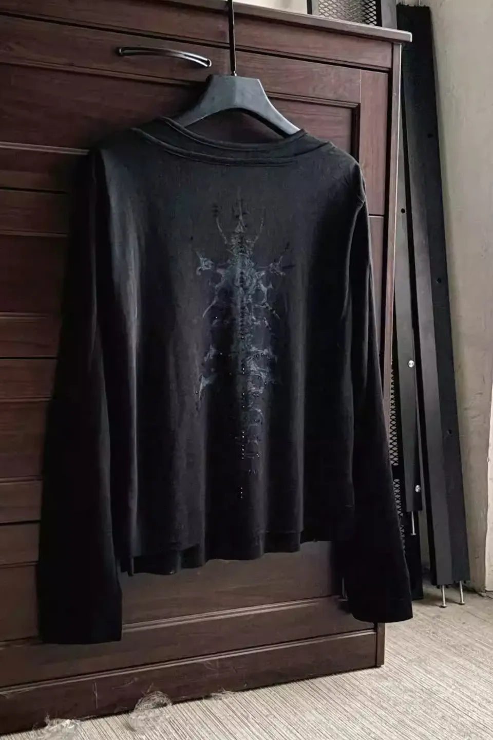 Double Collar Cross Webbing Tee