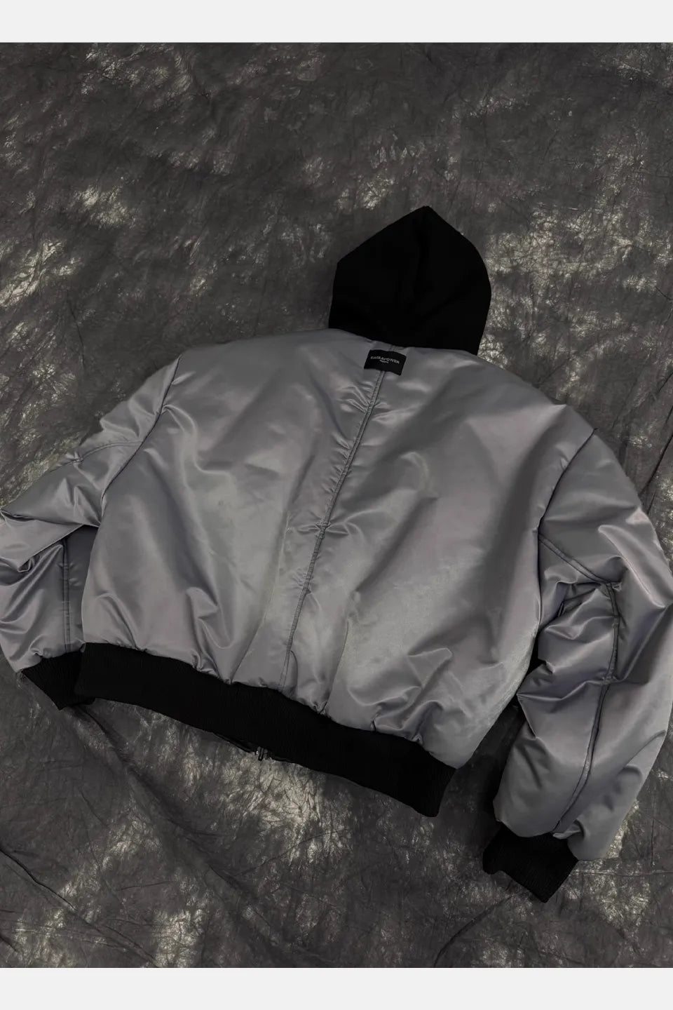 Double Evil 3M Thinsulate Double Side Hooded Bomber Cotton Jacket