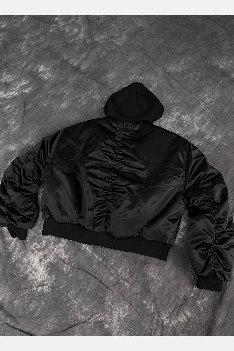 Double Evil 3M Thinsulate Double Side Hooded Bomber Cotton Jacket