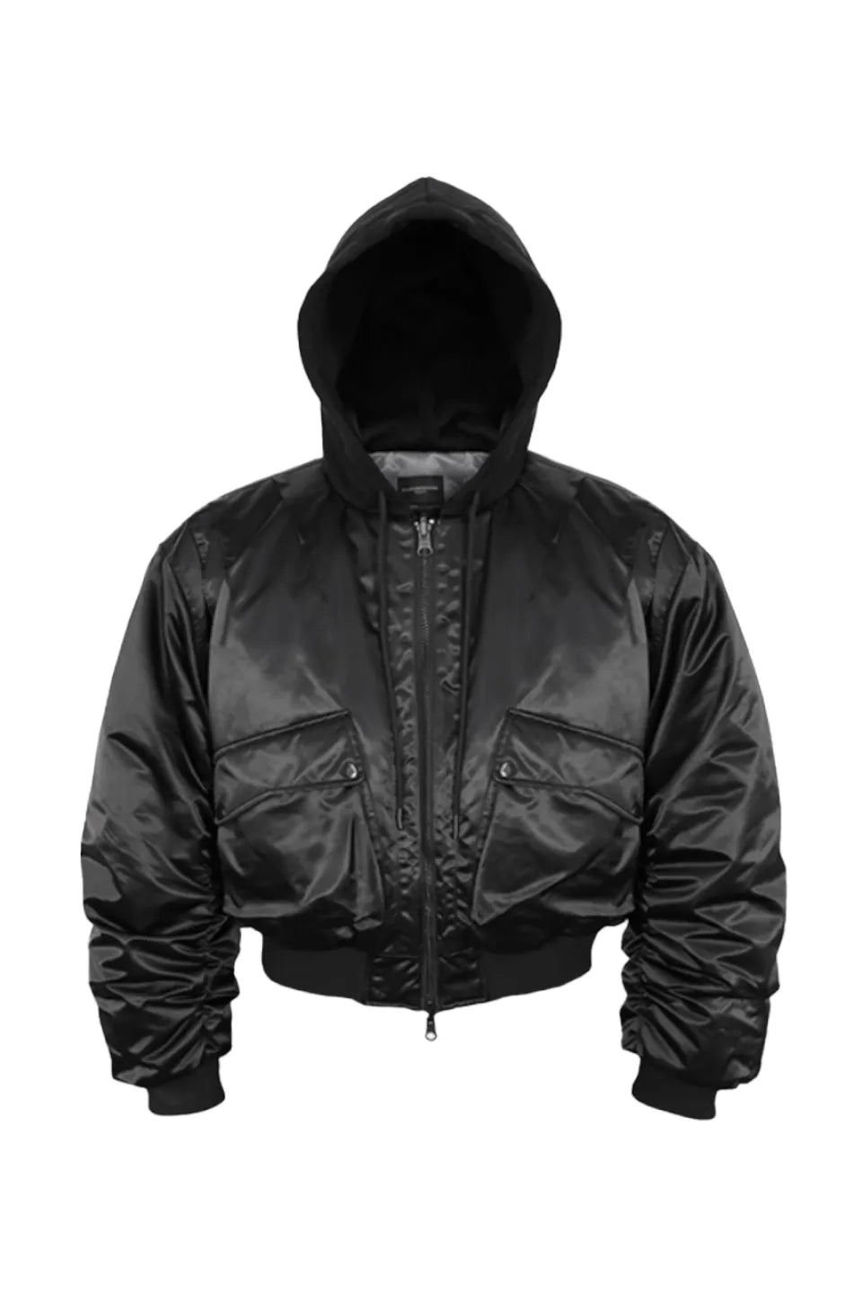 Double Evil 3M Thinsulate Double Side Hooded Bomber Cotton Jacket