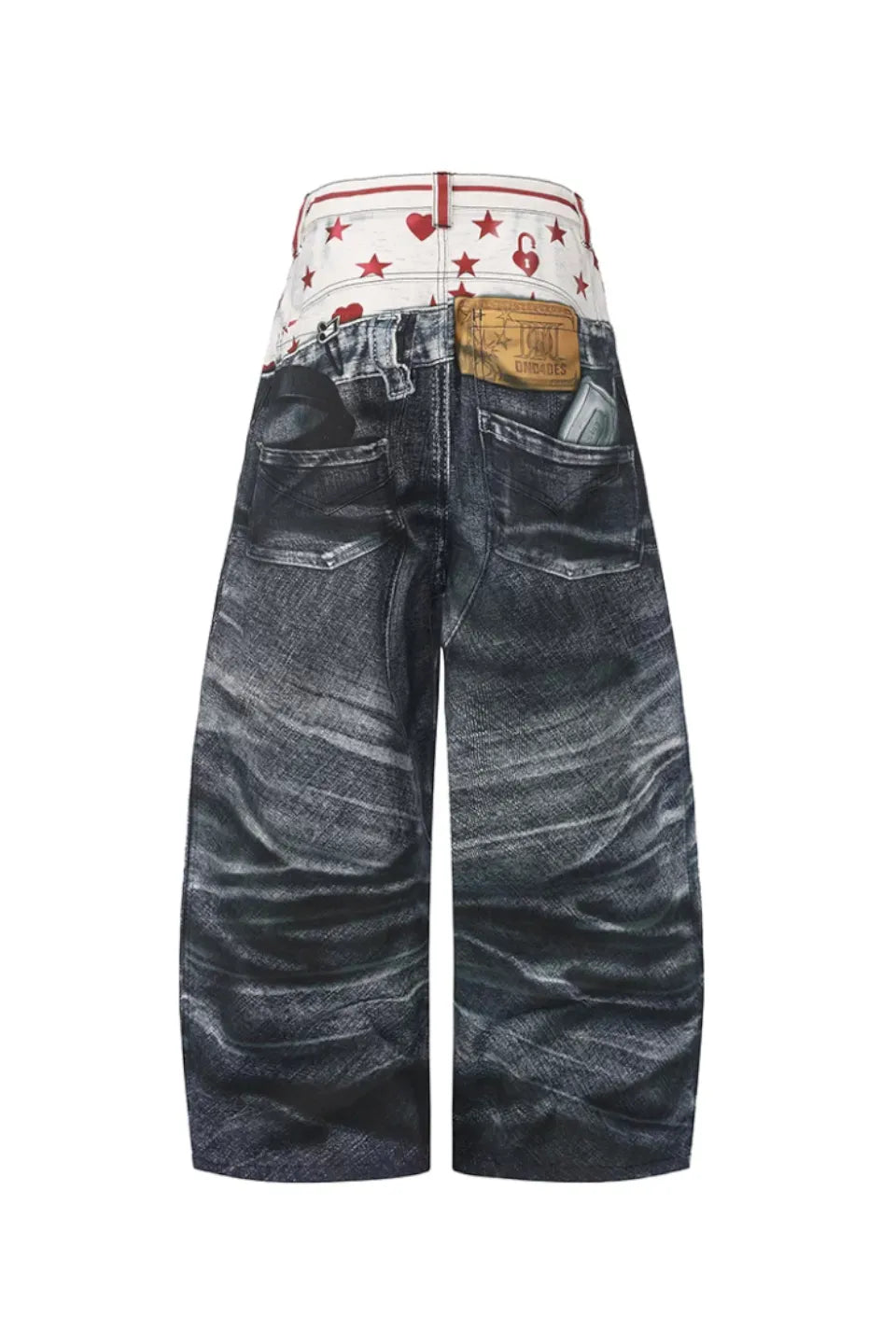 Double Layer Illusion Baggy Pants