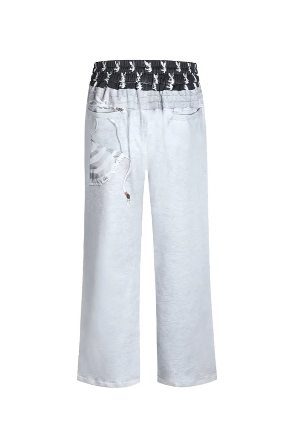 Double Waist Doll Sweat Baggy Pants