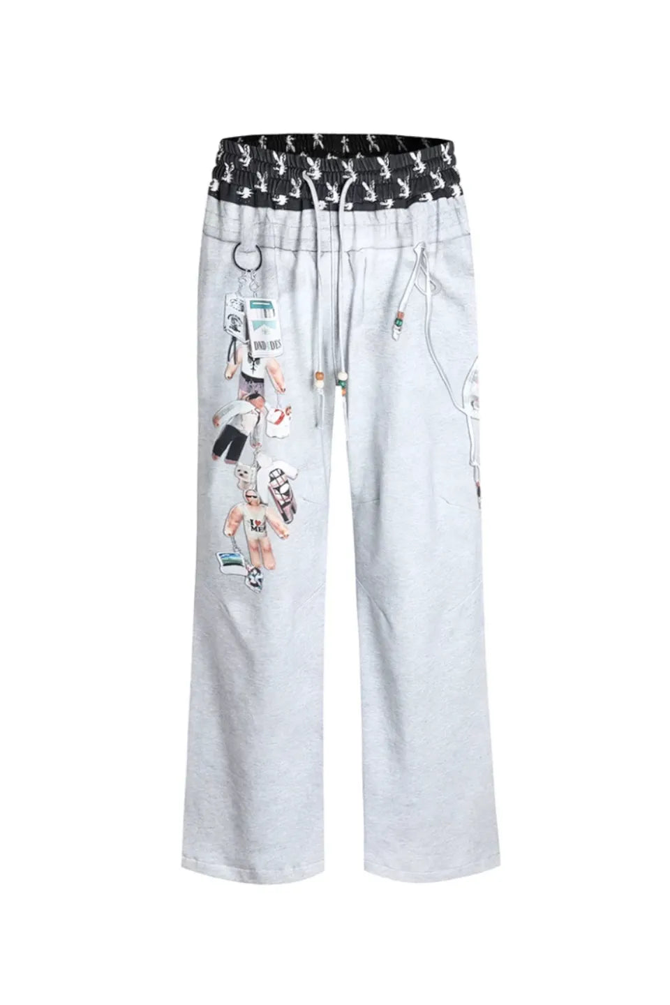 DND4DES | Double Waist Doll Sweat Baggy Pants バギーパンツ