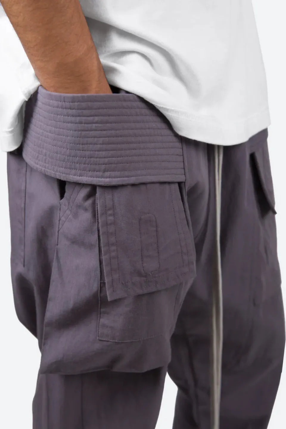 Drop Crotch Cargo Pants