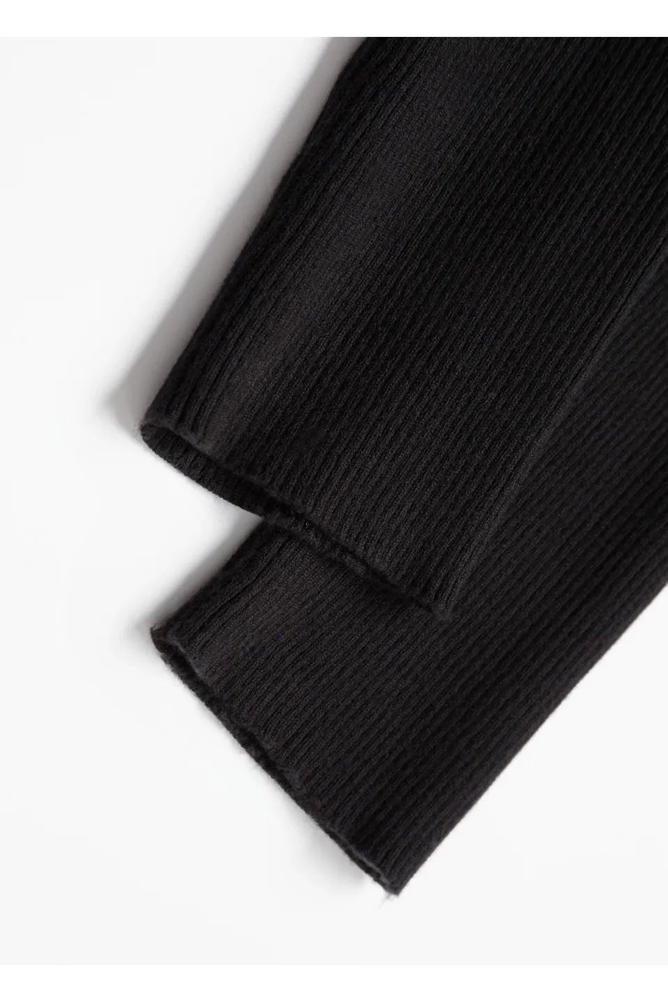 Dual Zip High Neck Knit