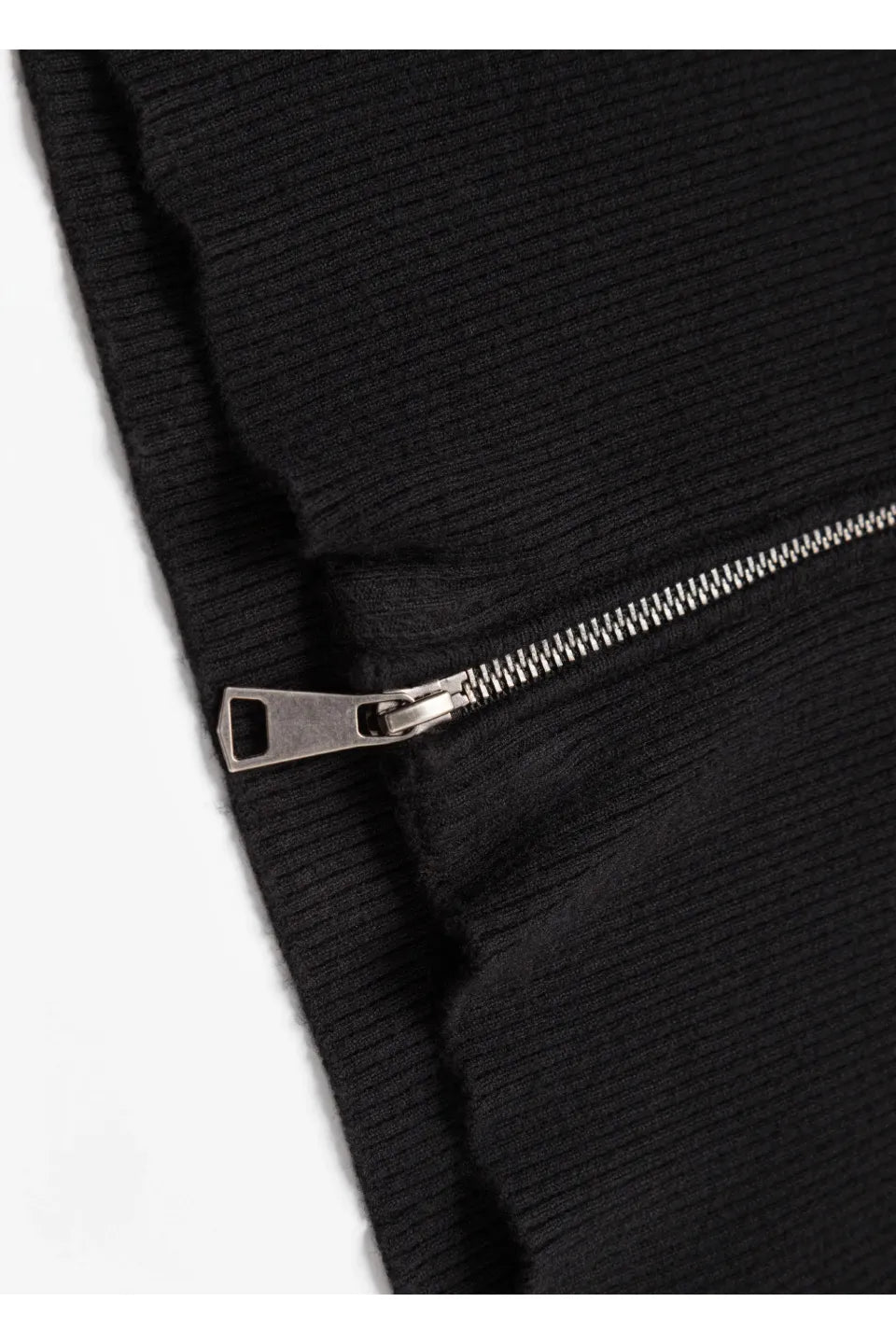 Dual Zip High Neck Knit