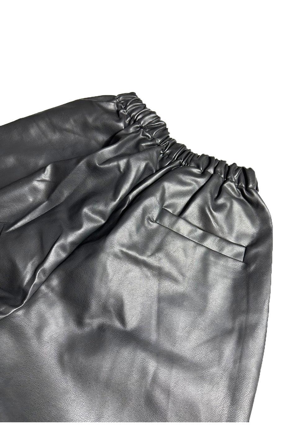 Eco Leather Track Pants