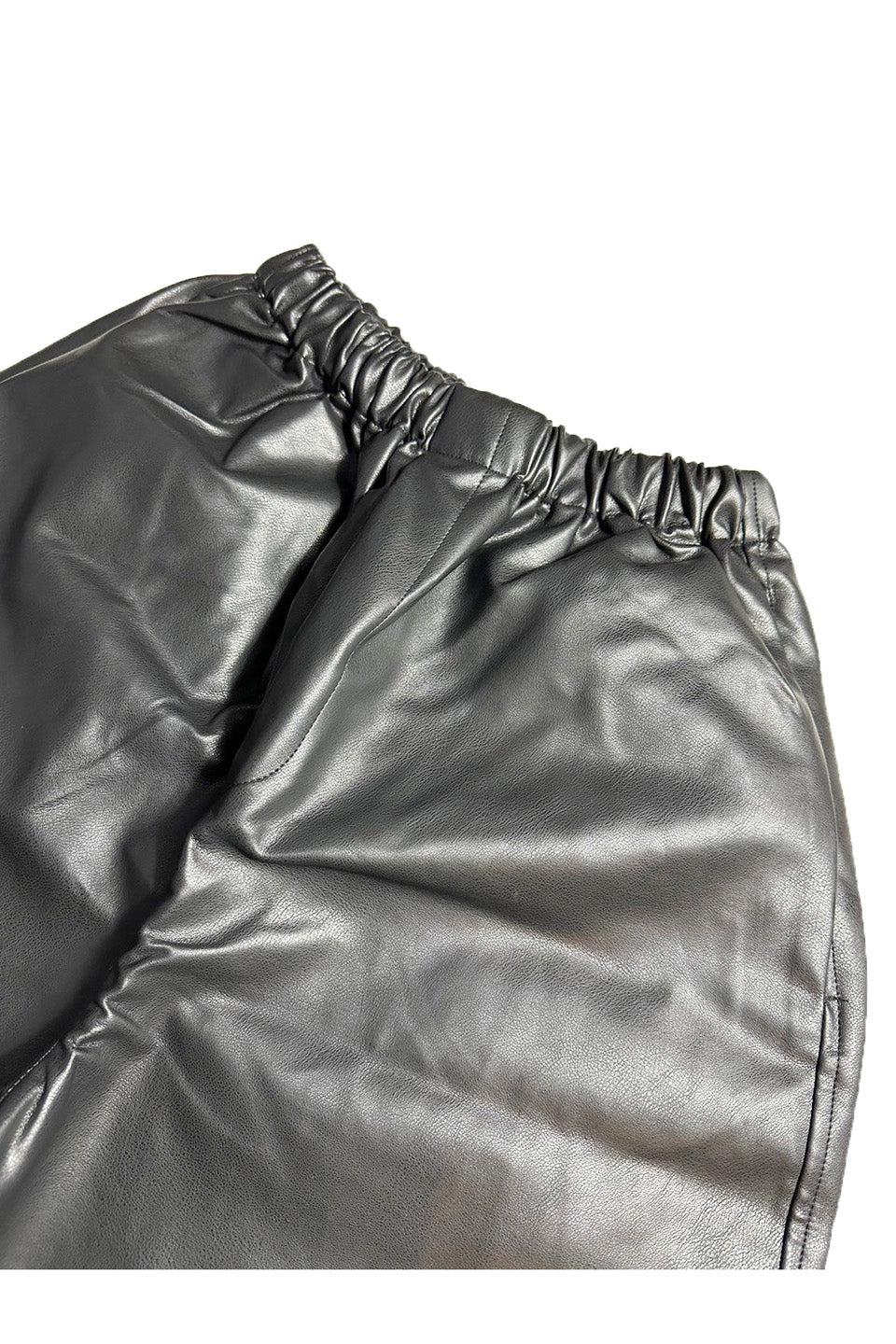 Eco Leather Track Pants
